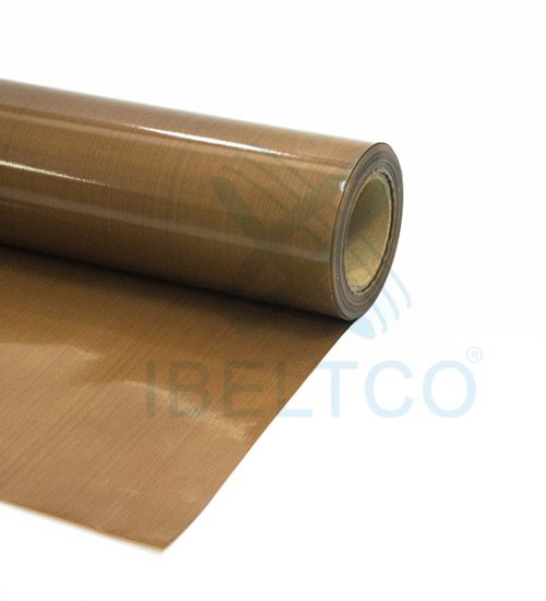 Rollos, bandas, correas y mallas en teflón (PTFE) ideal para aislar temperaturas en diferentes procesos industriales.
